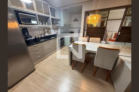 Cozinha de apartamento para alugar com 2 quartos, 65m² em Jardim Patricia, Uberlândia