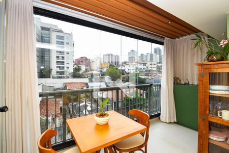 sala de jantar de apartamento à venda com 1 quarto, 40m² em Jardim das Bandeiras, São Paulo