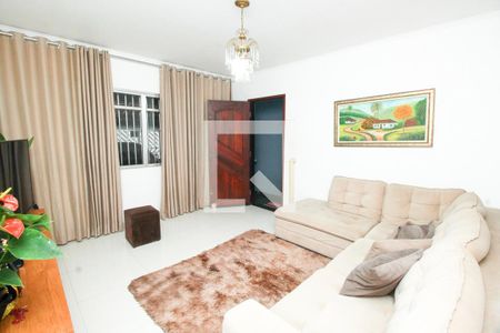 Sala de casa à venda com 3 quartos, 200m² em Vila Humaita, Santo André