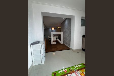 Sala de Jantar de apartamento à venda com 3 quartos, 96m² em Vila Scarpelli, Santo André