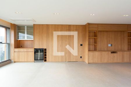 Sala de apartamento para alugar com 3 quartos, 145m² em Indianópolis, São Paulo