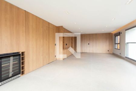 Sala de apartamento para alugar com 3 quartos, 145m² em Indianópolis, São Paulo