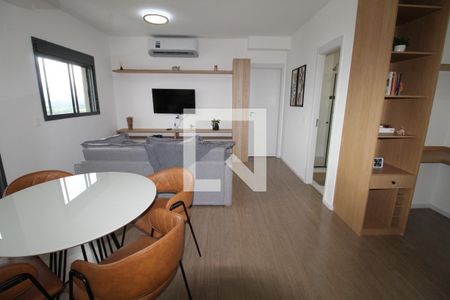 Sala de apartamento para alugar com 1 quarto, 56m² em Jardim Esplanada, São José dos Campos