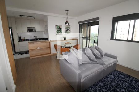 Sala de apartamento para alugar com 1 quarto, 56m² em Jardim Esplanada, São José dos Campos