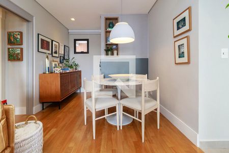 Sala de apartamento à venda com 2 quartos, 79m² em Brooklin, São Paulo