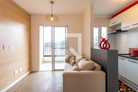 Sala de apartamento para alugar com 2 quartos, 43m² em Jardim da Gloria, Cotia