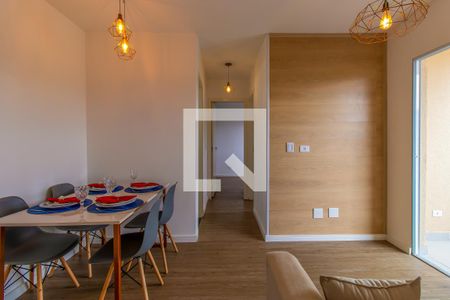 Sala de apartamento para alugar com 2 quartos, 43m² em Jardim da Gloria, Cotia