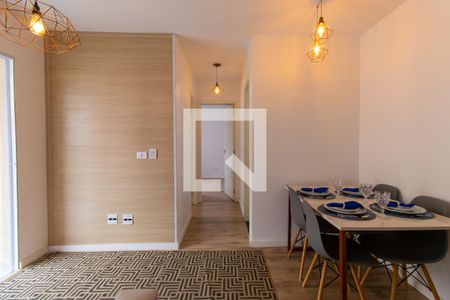 Sala de apartamento para alugar com 2 quartos, 41m² em Jardim da Gloria, Cotia