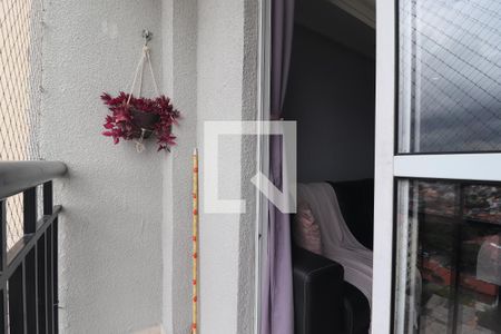 Varanda Sala de apartamento à venda com 3 quartos, 60m² em Parque Erasmo Assunção, Santo André