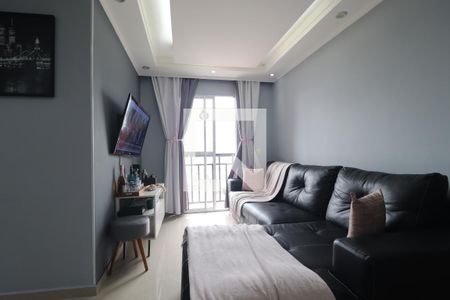 Sala de apartamento à venda com 3 quartos, 60m² em Parque Erasmo Assunção, Santo André