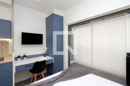 Sala /Quarto de kitnet/studio à venda com 1 quarto, 24m² em Tatuapé, São Paulo