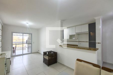 Sala de apartamento para alugar com 2 quartos, 91m² em Aviação, Praia Grande