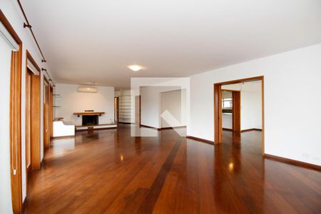 Sala de Estar e Jantar de apartamento para alugar com 4 quartos, 297m² em Vila Madalena, São Paulo