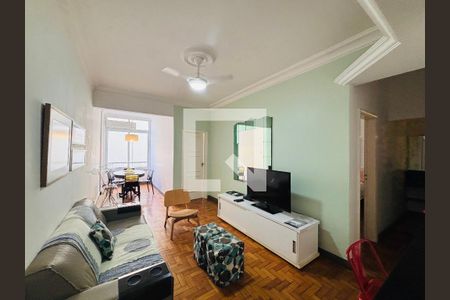 Sala de apartamento para alugar com 3 quartos, 87m² em Copacabana, Rio de Janeiro