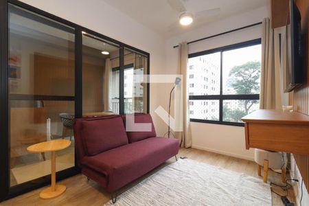 Sala/Cozinha de apartamento para alugar com 1 quarto, 35m² em Pinheiros, São Paulo