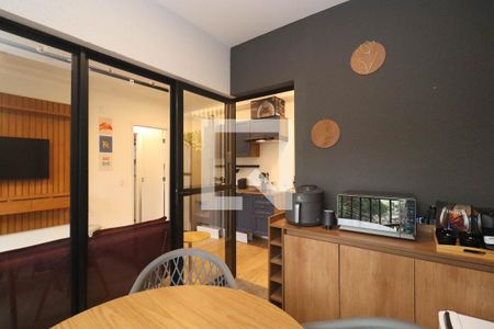 Sala de Jantar de apartamento para alugar com 1 quarto, 35m² em Pinheiros, São Paulo
