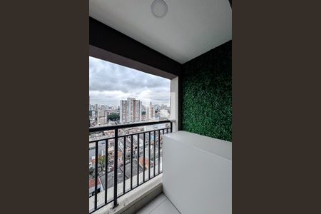 Varanda da Sala de apartamento para alugar com 2 quartos, 50m² em Quarta Parada, São Paulo