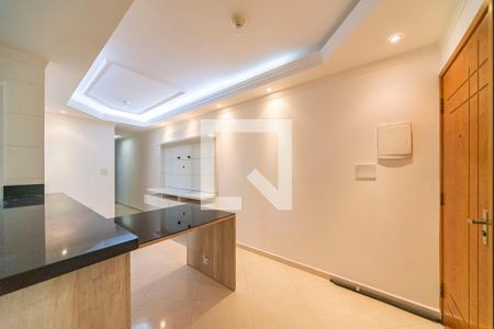 Sala de apartamento à venda com 2 quartos, 56m² em Vila Camilópolis, Santo André