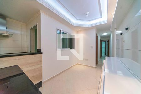 Sala de apartamento à venda com 2 quartos, 56m² em Vila Camilópolis, Santo André