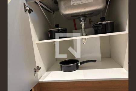 Cozinha de apartamento à venda com 1 quarto, 37m² em Pompeia, São Paulo