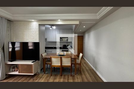 Sala - Sala de Jantar  de apartamento à venda com 3 quartos, 76m² em Parque das Nações, Santo André