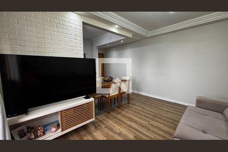 Sala - Sala de Jantar  de apartamento à venda com 3 quartos, 76m² em Parque das Nações, Santo André