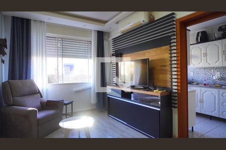 Sala  de apartamento à venda com 1 quarto, 59m² em Passo D’areia, Porto Alegre