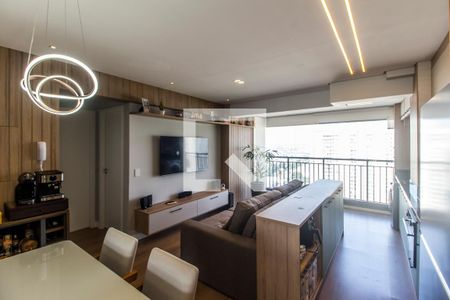 Sala  de apartamento à venda com 2 quartos, 64m² em Centro Comercial Jubran, Barueri