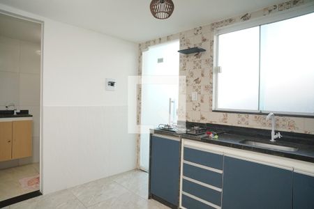 Cozinha de apartamento para alugar com 1 quarto, 27m² em Itaipuaçu, Maricá