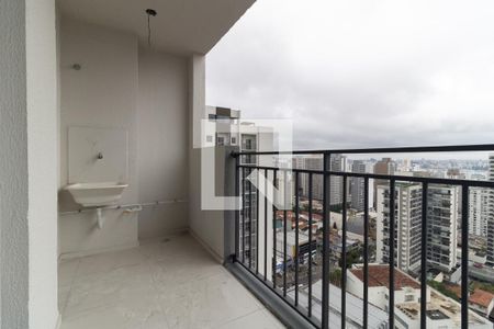 Varanda da Sala de apartamento para alugar com 2 quartos, 43m² em Ipiranga, São Paulo