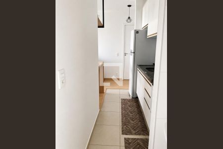 Cozinha de apartamento à venda com 2 quartos, 52m² em Jardim do Lago, Campinas