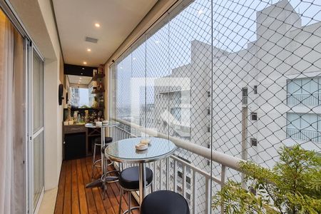 Varanda da Sala de apartamento à venda com 3 quartos, 198m² em Planalto, São Bernardo do Campo