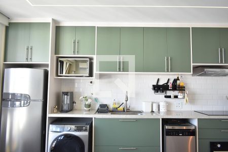 Sala/Cozinha de apartamento para alugar com 1 quarto, 43m² em Vila Clementino, São Paulo