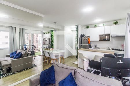 Sala  de apartamento à venda com 1 quarto, 49m² em Alphaville Empresarial, Barueri