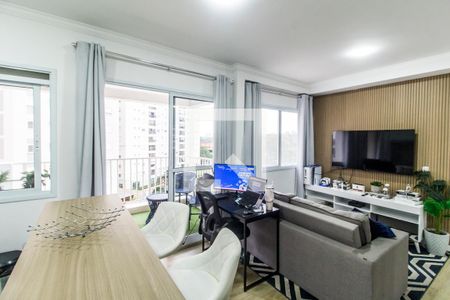 Sala  de apartamento à venda com 1 quarto, 49m² em Alphaville Empresarial, Barueri