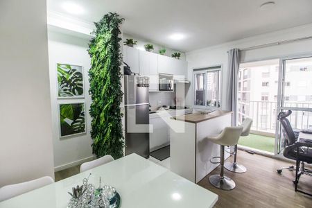 Sala  de apartamento à venda com 1 quarto, 49m² em Alphaville Empresarial, Barueri