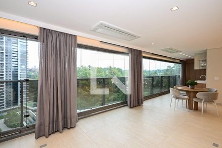 Varanda de apartamento à venda com 3 quartos, 186m² em Real Parque, São Paulo
