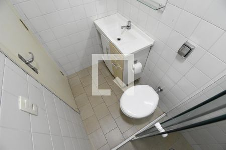 Banheiro da Suíte de apartamento para alugar com 3 quartos, 100m² em Cabral, Curitiba