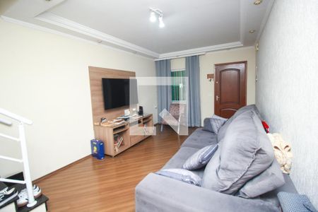 Sala de casa à venda com 3 quartos, 120m² em Vila Bela Vista, Santo André