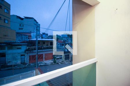 Varanda da Suíte de casa à venda com 3 quartos, 120m² em Vila Bela Vista, Santo André