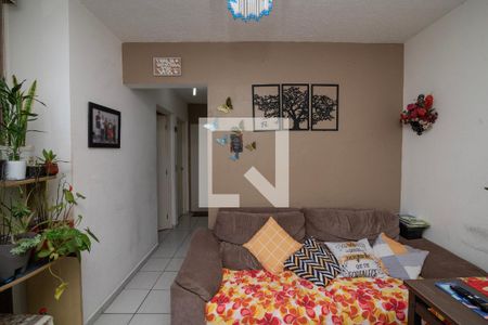 Sala de apartamento para alugar com 2 quartos, 48m² em Jardim Novo Angulo, Hortolândia