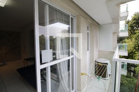 Varanda da Sala de apartamento à venda com 2 quartos, 67m² em Camorim, Rio de Janeiro