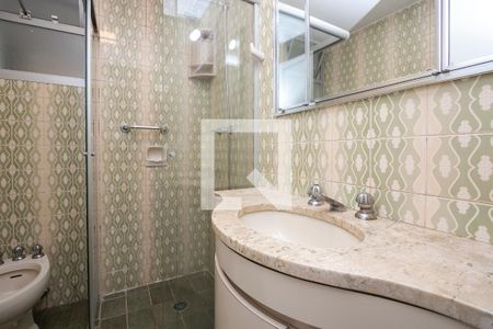 Banheiro da Suíte de apartamento à venda com 2 quartos, 74m² em Campo Belo, São Paulo