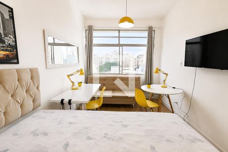 Dormitório de apartamento para alugar com 1 quarto, 32m² em Bela Vista, São Paulo