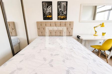 Dormitório de apartamento para alugar com 1 quarto, 32m² em Bela Vista, São Paulo