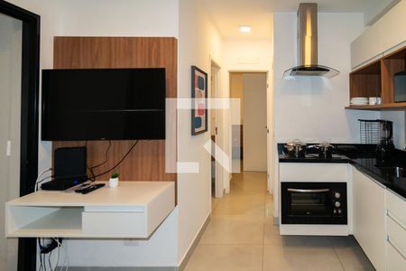 Sala / Cozinha de apartamento para alugar com 2 quartos, 44m² em Bela Vista, São Paulo
