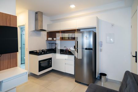 Sala / Cozinha de apartamento para alugar com 2 quartos, 44m² em Bela Vista, São Paulo