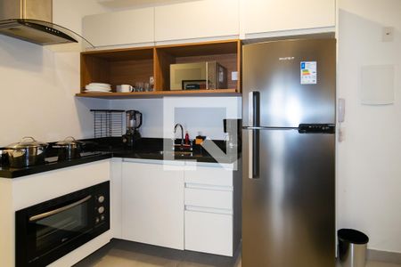 Sala / Cozinha de apartamento para alugar com 2 quartos, 44m² em Bela Vista, São Paulo