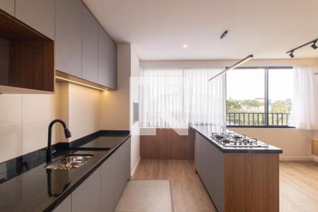 Sala/Cozinha de apartamento para alugar com 2 quartos, 56m² em Bacacheri, Curitiba