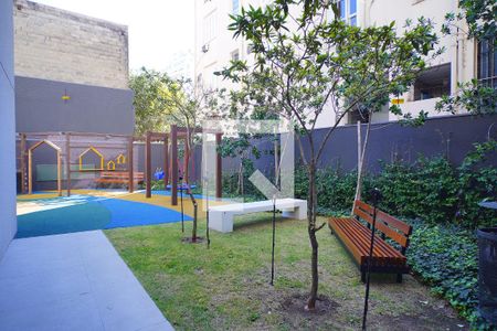 Área comum - Playground de kitnet/studio para alugar com 1 quarto, 29m² em Cidade Baixa, Porto Alegre